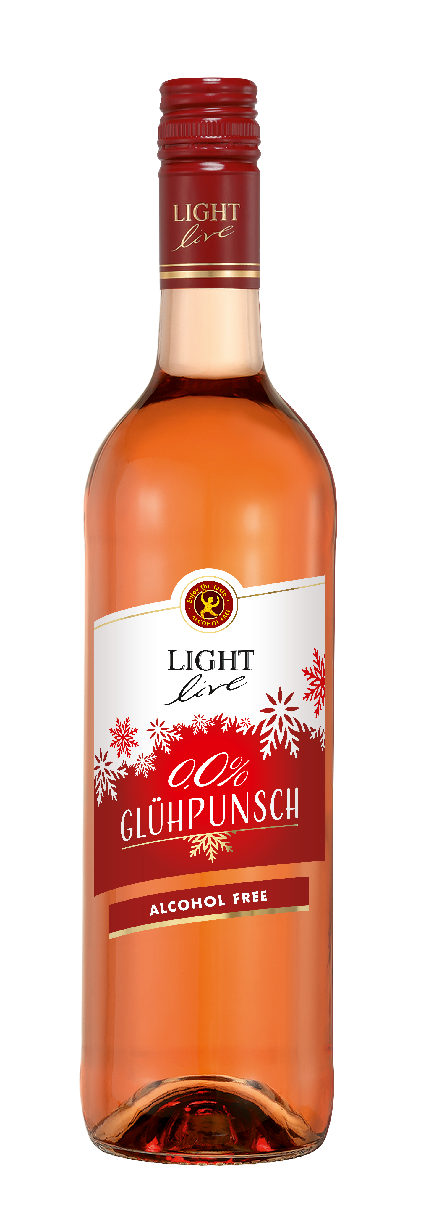Bild: Abbildung zeigt das Produkt LIGHT live Glühpunsch ROSÉ 0,0%