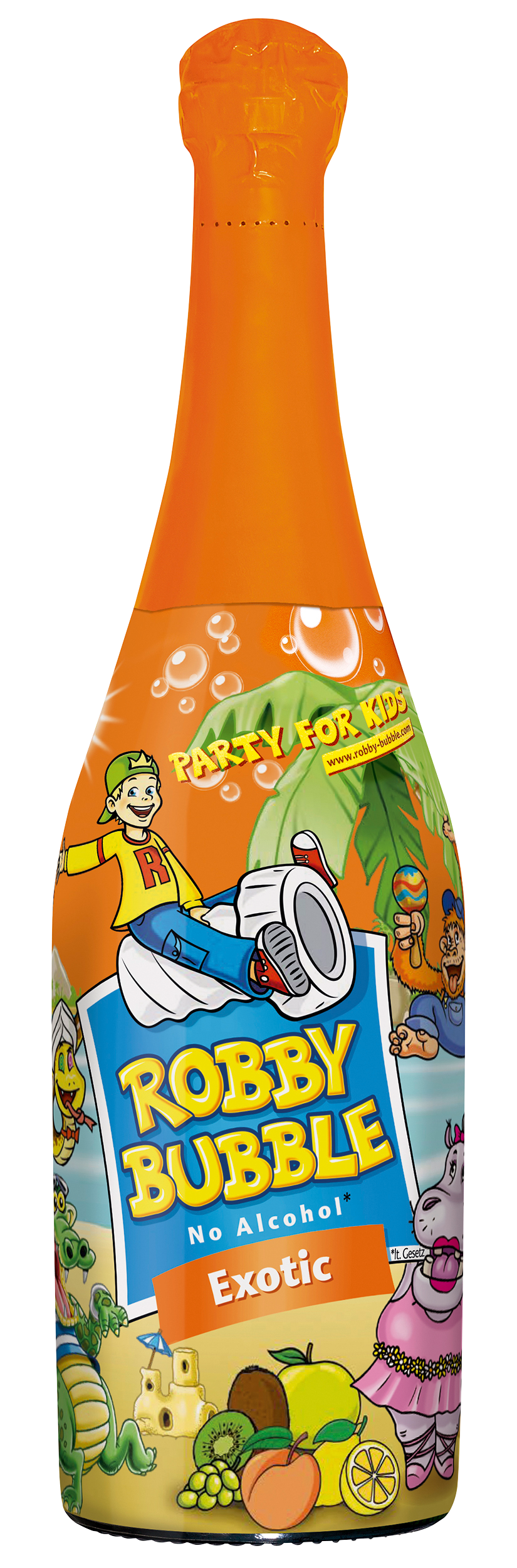 Bild: Abbildung zeigt das Produkt Robby Bubble Exotic