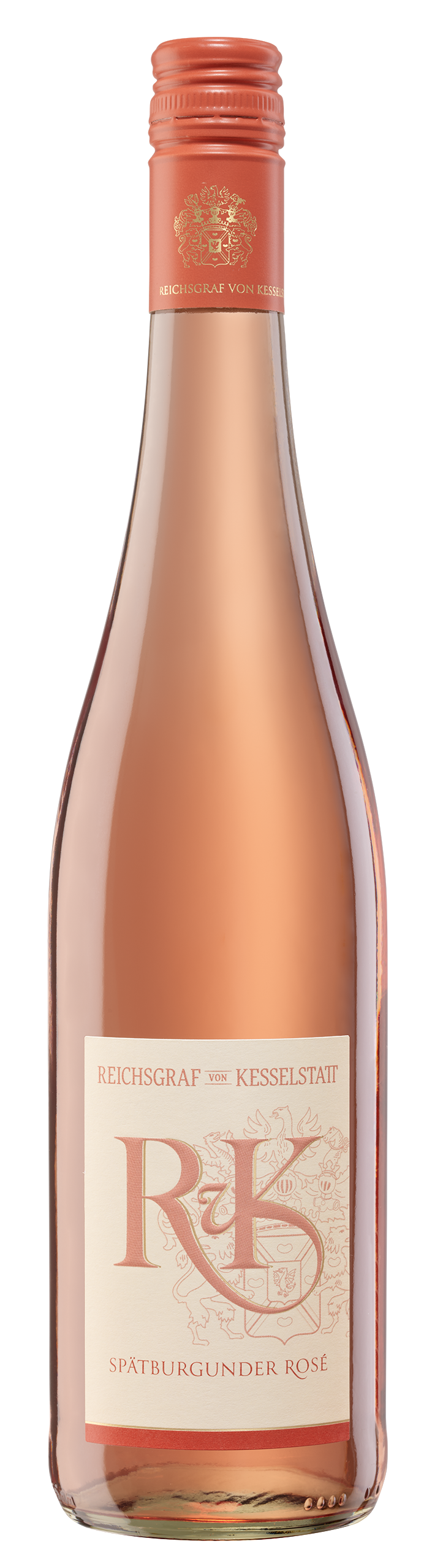 Foto: Abbildung zeigt das Produkt 2024 RvK Spätburgunder Rosé trocken