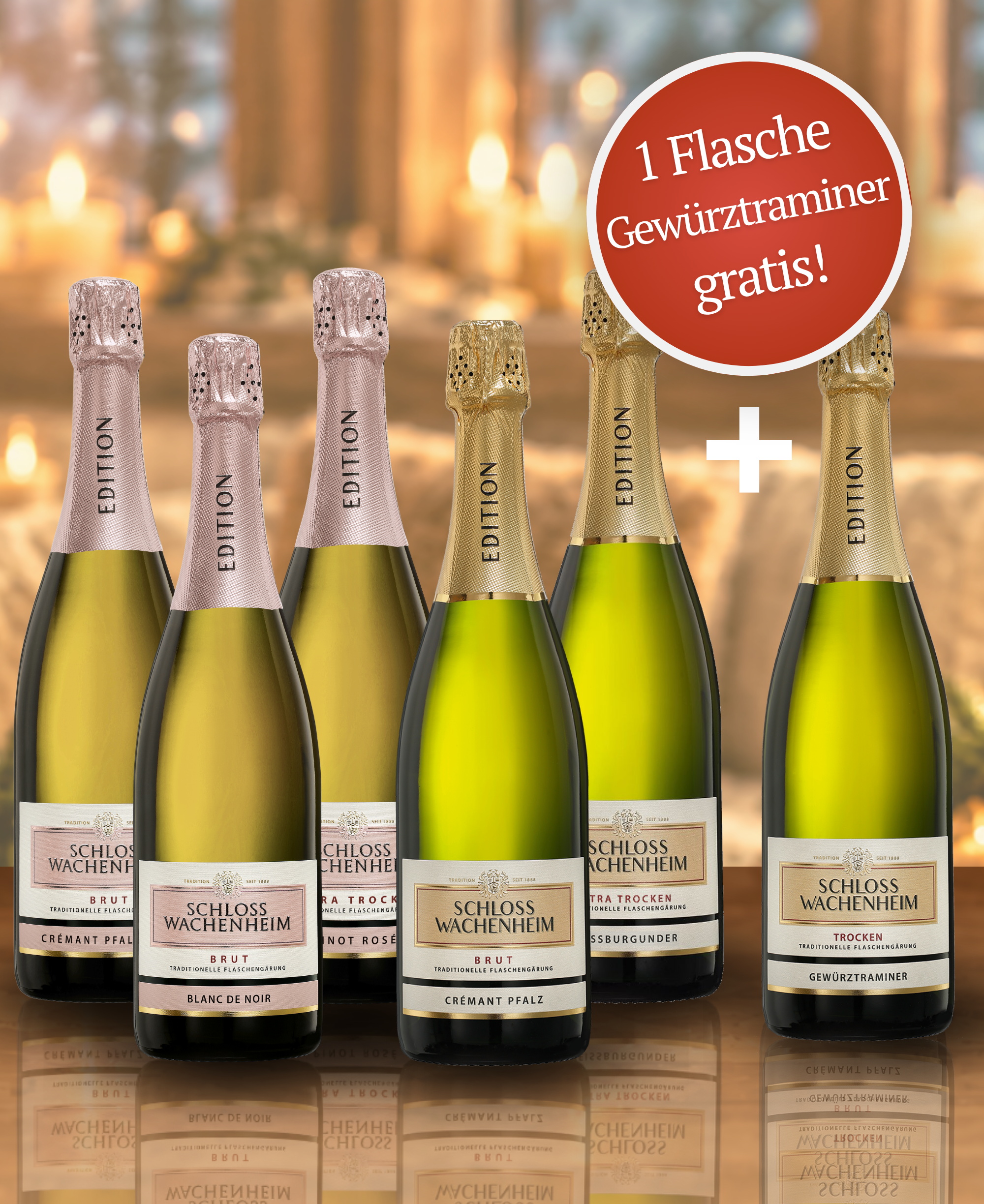 Foto: Abbildung zeigt das Produkt Genusspaket "Goldstücke"